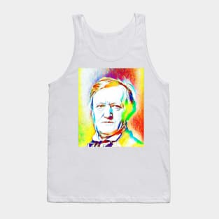 Richard Wagner Colourful Portrait | Richard Wagner Artwork 11 Tank Top